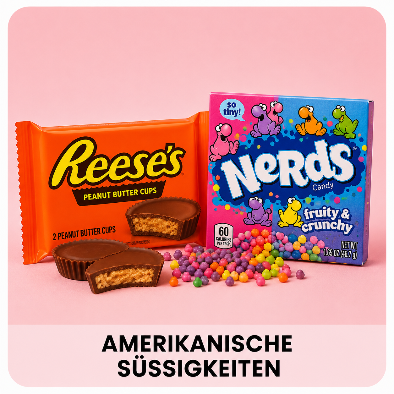 Amerikanische Süßigkeiten